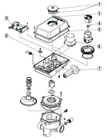 Pièces détachées pour Vanne automatique Aquastar MP-6 pos