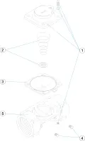 Pièces détachées pour Vanne hydraulique 2 à 3"
