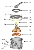 Pièces détachées pour Vanne Side 2" pouces Midas