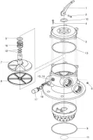 Pièces détachées pour Vanne Top Ocean V6 2''