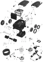 Pièces détachées pour Robots ZODIAC VORTEX 2, 3, 4