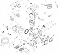 Pièces détachées pour Robot Zodiac Vortex type OV