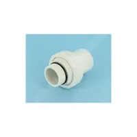 1.5" Raccord set (3 pièces) avec joint pour vanne MPV07 (Blanc)