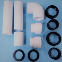 Kit liaisons de vanne 2" à visser (liaison droite et coude angle droit) Filtre 36"