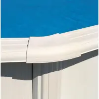 Cache Margelle Souple de Couleur Blanc