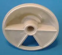 Boisseau de vanne 1"1/2 NM avec joint étoile collé - H,95 d, joint 127 mm