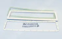 Kit enjoliveur + bride + joints + visserie pour SK A600 Design - BLANC