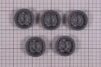 Grilles d'aspiration (x5) pour bouche série 00300 - ANTHRACITE