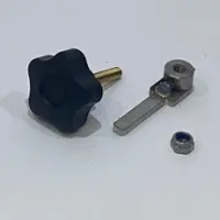 Loquet avec poignée sans clé