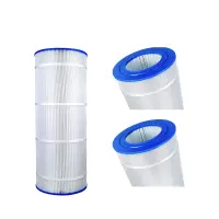 Cartouche de filtration Ø26,24cm - L.66,83cm / Haut 15cm trou ouvert - Bas 15cm trou ouvert