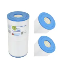 Cartouche de filtration Ø18,48cm - L.37,46cm / Haut 7.5cm trou ouvert - Bas 7.5cm trou ouvert