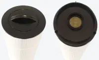Cartouche de filtration Ø18,65cm - L.52,97cm / Haut avec poignée - Bas 5cm trou ouvert