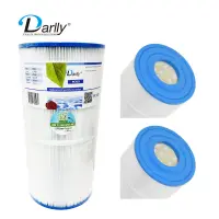 Cartouche de filtration D.180 mm - H.359 mm - Ouverte haut D.75 mm et bas D.75 mm (Pentair type Clean & Clear 
