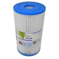 Cartouche de filtration D.150 mm - H.255 mm - Ouverte haut D.50 mm et bas D.50 mm (Intex type B)