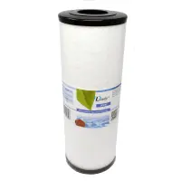 Cartouche de filtration D.120 mm - H.335 mm - Ouverte haut D.55 mm et bas D.55 mm