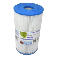 Cartouche de filtration D.152 m - H.267 mm - Ouverte haut D.50 mm et bas D.50 mm