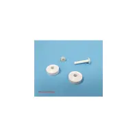 Attache + 2 roulettes guidage tablier- ex 61779