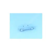 Bouchon à coller droit Bleu avec butée