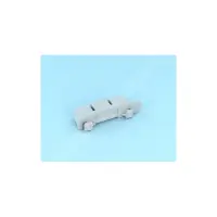 Bouchon PVC à coller droite Gris