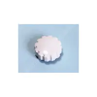 Bouton de réglage manuel. coloris blanc