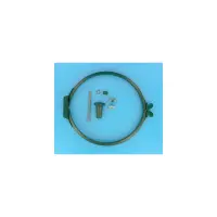 Bride de couvercle Ø 203 avec vis pour FILTRE SAB Corona. Aplister - Remplace 00555R0300, PS500-030 (ASTRAL)