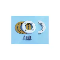 Bride (+ vis + joints) de refoulement Easyline BLANCHE - remplace 22349R0003 (Astral)