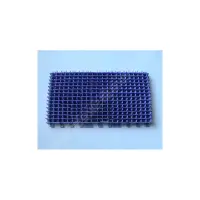 Brosse PVC bleue/bleu clair GM
