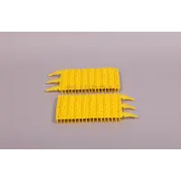 Brosses PVC courte jaune pour robot OV (x2)