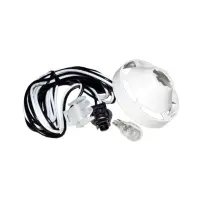 Câble éclairage AMP + douille + support avec ampoule 12V