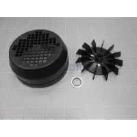 Capot ventilateur + ventilateur 1,5 CV
