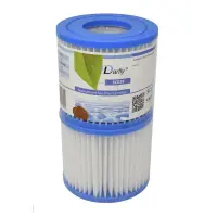 Cartouche DARLLY Sand N'Sun Size D. Wal Mart Simple Set Type 1. Aqua Leisure Size 1
