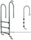 Échelle murale Acier Inoxidable pour Piscine Enteree - 3 marches