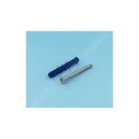 Cheville + vis Ø7 L87 mm inox A4