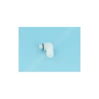 Coude 90° PR FL PVDF 6/4mm-3/8''
