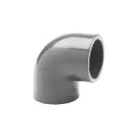 Coude 90° PVC fileté (BAYROL)