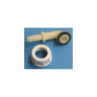 Coude nylon + écrou