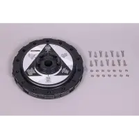 Couvercle de vanne 3" noir