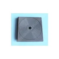 Couvercle SK Standard rond + cadre carré - ANTHRACITE