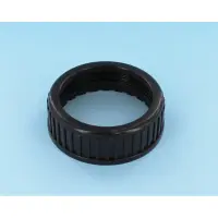 Écrou-raccord pour douille à collet D 63 mm. coloris noir