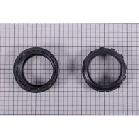 Ecrou de vanne 1"1/2 noir (x2)