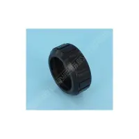 Ecrou union 1.5" noir