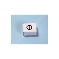 Enjoliveur pour commande pneumatique. coloris blanc - Remplace 2302.001.155 