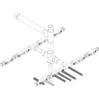Ensemble collecteur BP 2000-110 + support