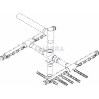 Ensemble collecteur FSAB Praga Ø1600 D.110 + Support