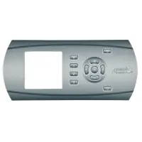 Façade autocollante IN.K600 (light, pompe 1-5, ok, +/-, prog, on/off)