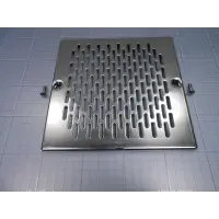 Grille 200x200 inox AISI-316