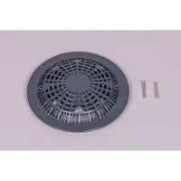 Grille anti-vortex BDF NORMA préfabriqué avec vis métriques - ANTHRACITE (ASTRALPOOL)