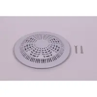 Grille anti-vortex BDF NORMA préfabriqué avec vis métriques - GRIS (ASTRALPOOL)