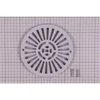 Grille BDF 2'' Liner/Préfab AM + vis métriques 25 mm - GRIS