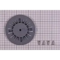 Grille BR inversée béton - Gris anthracite